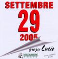 Artisti Vari: 29 Settembre 2005 - Grazie Lucio (Live)