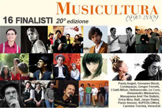 Musicultura 2009 - finalisti